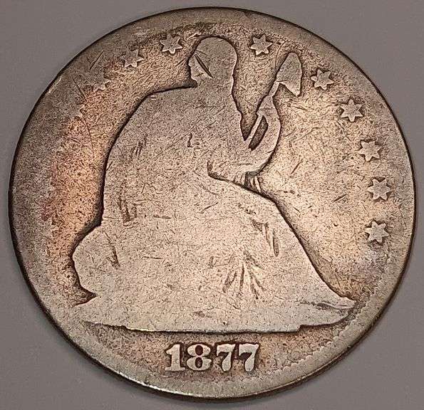 1877-P Seated Liberty Half Dollar