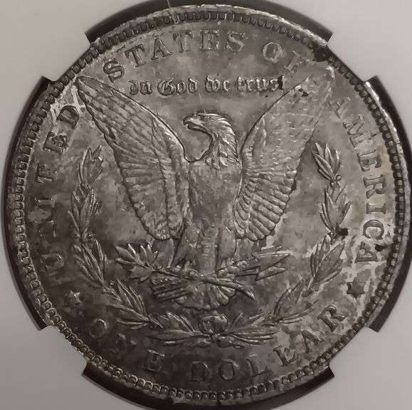 1890-P Morgan Silver Dollar, PGA MS64