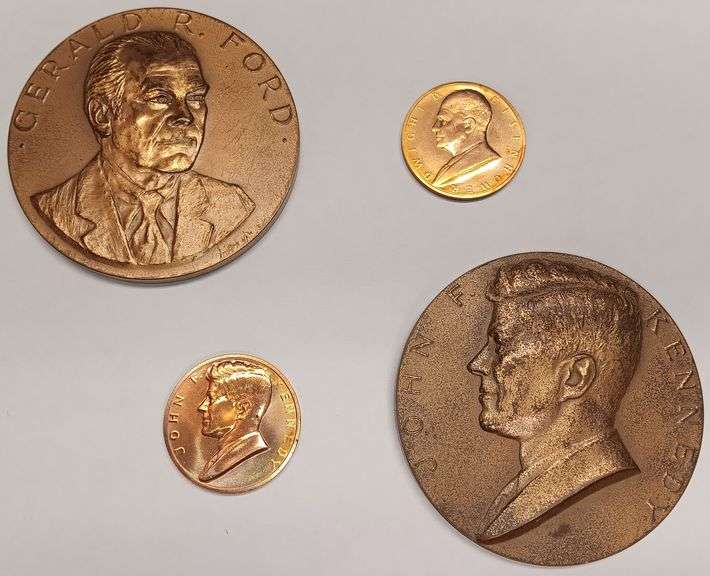 (4) Presidential Inauguration Coins