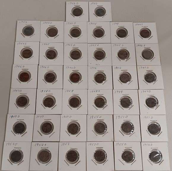 38) Lincoln Cents