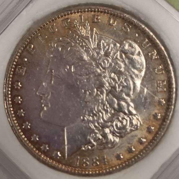 1884-O Morgan Silver Dollar, INB