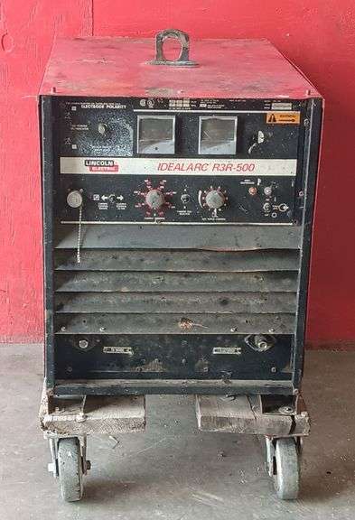 Lincoln Electric Idealarc R3R-500 Welder, 3 Phase, 500A at 230v/460v, Does Work