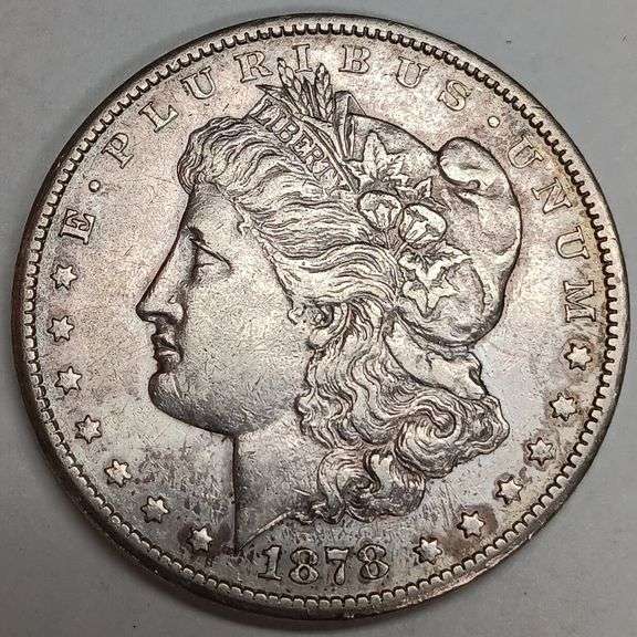 1878-CC Morgan Silver Dollar