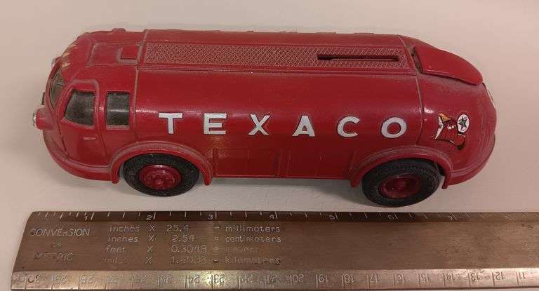 Texaco "Doodle Bug" Diamond T Tanker Coin Bank
