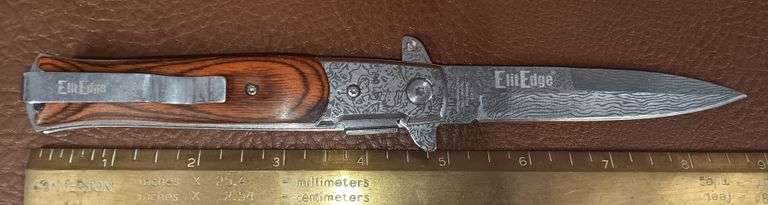 ElitEdge Stiletto Spring Assisted Opening Knife