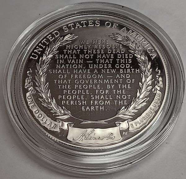 2009-P Abraham Lincoln Commemorative Silver Dollar