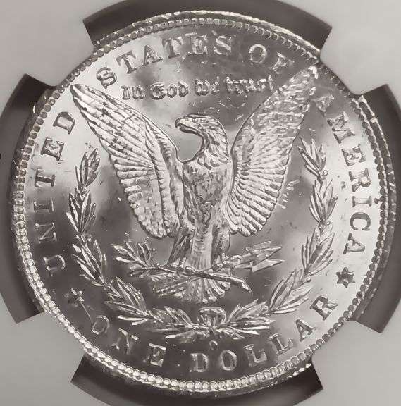 1885-O Morgan Silver Dollar, NGC MS63