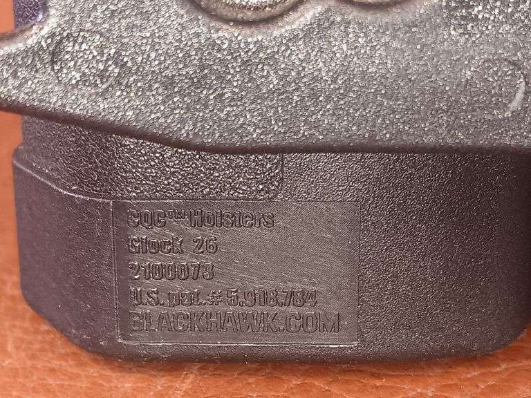 9mm Smith & Wesson Magazine, Glock Speed Loader & Glock 26 Holster