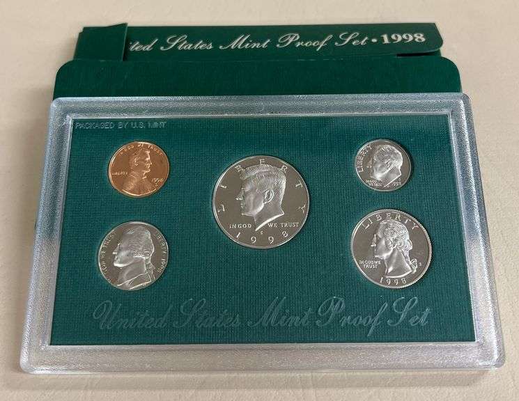 1998-S United States Mint Proof Set