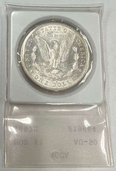 1897-S Morgan Silver Dollar, NCAA AU-50