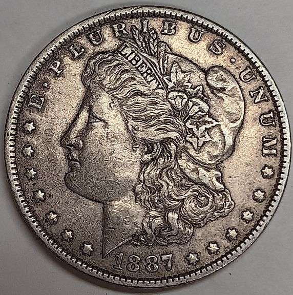 1887-O Morgan Silver Dollar