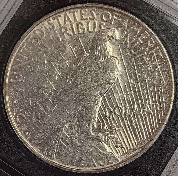 1934-P Peace Silver Dollar, Very Good Condition