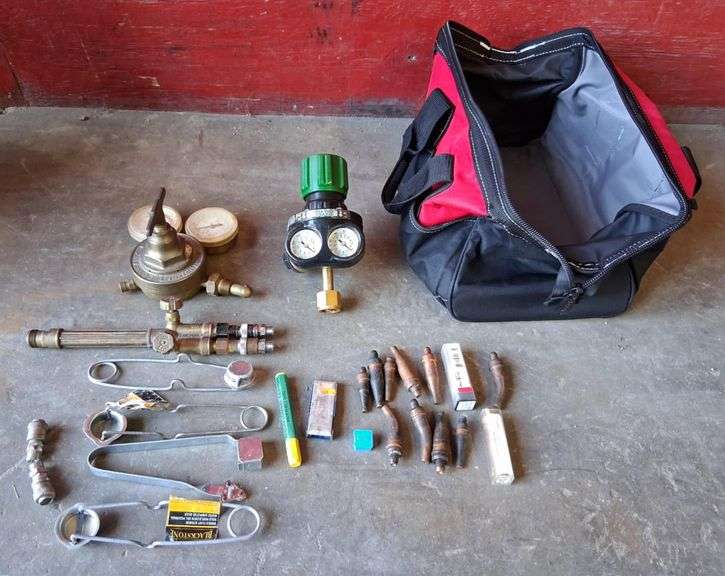 Bag of Misc. Cutting Torch Accessories