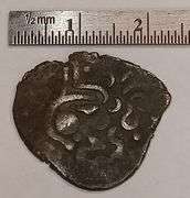 Indian Silver Drachm Coin