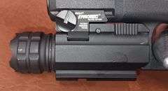 Glock 19 Gen 5 9x19mm Pistol w/ NEBO Protec Elite HP 190 Tactical Light,  1 Extra Magazine & Speed Loader, In Original Case