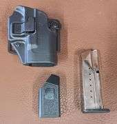 9mm Smith & Wesson Magazine, Glock Speed Loader & Glock 26 Holster