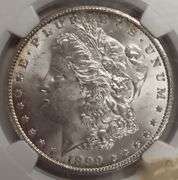 1899-O Morgan Silver Dollar, NGC MS63