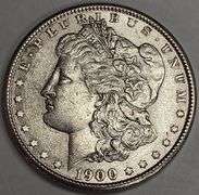 1900-P Morgan Silver Dollar