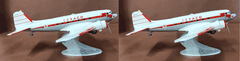 (2) Wings of Texaco "Gooney Bird" Douglas DC-3C Die Cast Airplanes, Both In Original Boxes, 2 times the money