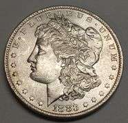 1883-O Morgan Silver Dollar
