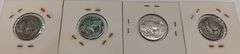 4) Buffalo Nickels, 1920-P, 1925-P, 1928-P & 1929-D, 4 times the money