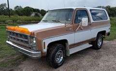 1979 GMC High Sierra 4X4 Jimmy/Blazer, 400 ci Small Block V8,  Automatic, A/C, PW, PL, Power Rear Window, Towing Package, Two Owner Vehicle, Runs & Drives, Good Title, Original & Unmolested!