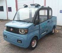 2024 MECO Max P4 Electric Truck w/ Charger, Fan, Back-Up Camera, Runs & Drives, Like New!