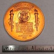 (4) Presidential Inauguration Coins