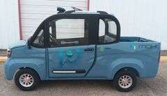 2024 MECO Max P4 Electric Truck w/ Charger, Fan, Back-Up Camera, Runs & Drives, Like New!