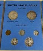 Whitman Folder of Twentieth Century US Coins, 22 Coins Total