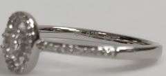 Sterling Silver Diamond Estate Ring