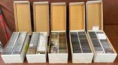 (5) Boxes of Thousands of Misc. Sports Cards