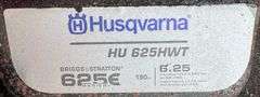 Husqvarna HU 625HWT Weed Eater, Does Work