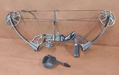 Unknown Brand Compound Bow w/ Wrist Caliper Release Aid