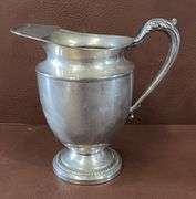 Vintage English Silver MFG Corp Silver Plated Water Pitcher