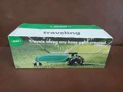 Orbit Traveling Tractor Sprinkler, New In Box