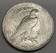 1924-P Peace Silver Dollar
