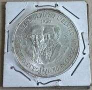 Mexican 1960 War of Independence Silver 10 Pesos, .900 Silver Content