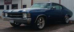 1971 Chevrolet Chevelle/Malibu 2 Door Hardtop, 454 V8 Big Block, TH400 Automatic, Floor Shift/ Console, In Dash Tachometer, AC, Runs & Drives