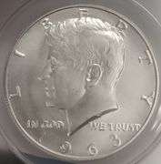 1963-P Kennedy Silver Dollar, ANACS-MS69