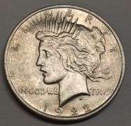 1922-P Peace Silver Dollar