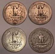 (4) Washington Quarters, 4 times the money