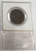 1854-P Coronet Large Cent, NCAA F-12