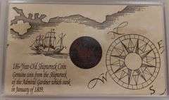 1809 "Admiral Gardner" Shipwreck Coin w/ COA