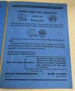 Whitman Folder of Lincoln Head Cents Starting at 1941, 87 Coins Total