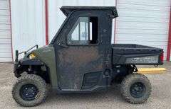 2013 Polaris Ranger 4x4 XP w/ Dump Bed, Runs & Drives But Will Need Repair, Good Title