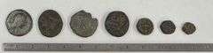 (7) 100 B.C-300 A.D. Roman Coins