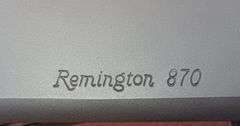 Remington 870 12g Shotgun, 2 3/4" & 3" Magnum w/ Game Winner Soft Case