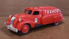 Texaco 1939 Dodge Airflow Tanker Die Cast Coin Bank, In Original Box
