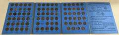 Whitman Folder of Lincoln Head Cents Starting at 1941, 87 Coins Total